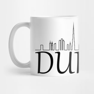 Dubai Skyline Mug